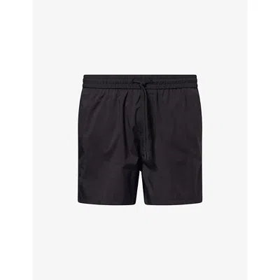 Arne Mens Black Essential Drawstring Swim Shorts Xxl