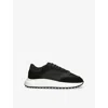 Arne Mens  Technical Runner Suede And Mesh Low-top Trainers