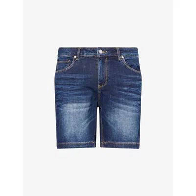 Arne Mens  Relaxed-fit Denim Shorts In Blue