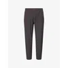 Arne Mens Grey Active Technical Tapered-leg Stretch-woven Trousers Xs In Gray