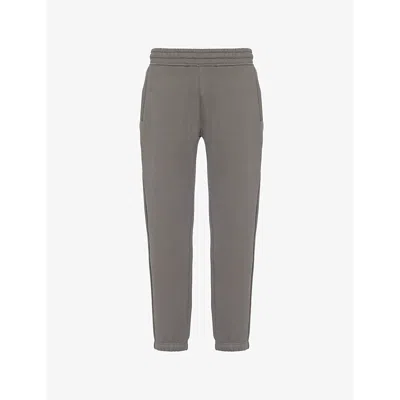 Arne Mens Tapered-leg Relaxed-fit Cotton-jersey Jogging Bottoms Grey