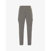 ARNE ARNE MEN'S GREY TAPERED-LEG RELAXED-FIT STRETCH-WOVEN CARGO TROUSERS