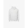 Arne Mens  Kangaroo-pocket Relaxed-fit Stretch-jersey Hoody In Marl Grey