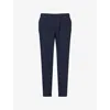 Arne Mens Navy Active Technical Tapered-leg Stretch-woven Trousers