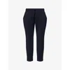 Arne Mens Navy Interlock Tapered-leg Stretch-woven Jogging Bottoms Xxl In Blue