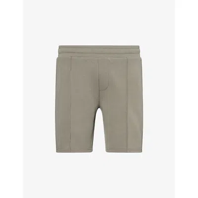 Arne Mens  Everyday Luxe Cotton-jersey Shorts In Green