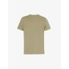 ARNE ARNE MENS SAGE LUXE BRAND-EMBROIDERED COTTON-JERSEY T-SHIRT