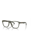 Arnette 52mm Square Optical Glasses In Black