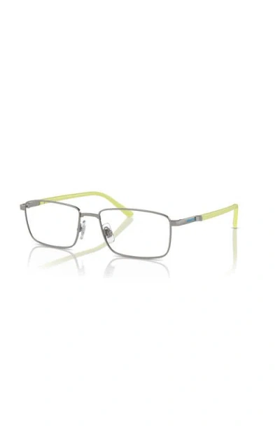 Arnette 53mm Rectangle Optical Glasses In Green