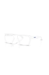 Arnette 53mm Rectangle Optical Glasses In Transparent
