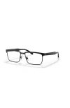 Arnette 54mm Rectangle Optical Glasses In Black