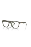 Arnette 54mm Square Optical Glasses In Gray