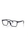 Arnette 55mm Square Optical Glasses In Black