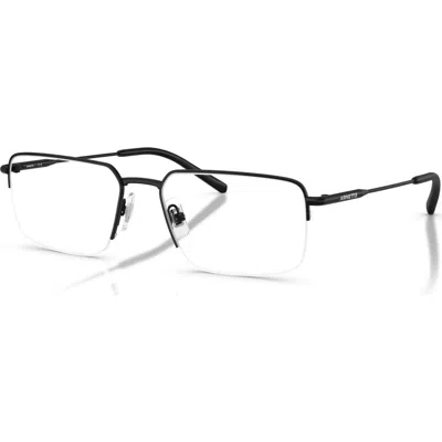 Arnette 56mm Rectangle Optical Glasses In Red