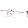 Arnette 56mm Rectangle Optical Glasses In White