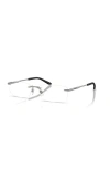 Arnette 58mm Rectangle Optical Glasses In White