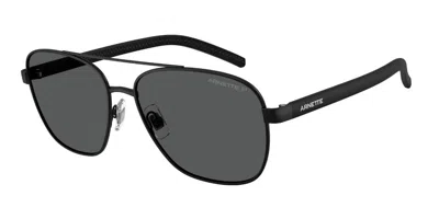 Arnette An3087 Walvis Polarized 737/81 Men's Sunglasses Black Size 59