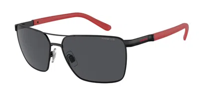 Arnette An3091 Barracas 737/87 Occhiali Da Sole Neri Per Uomo In Black