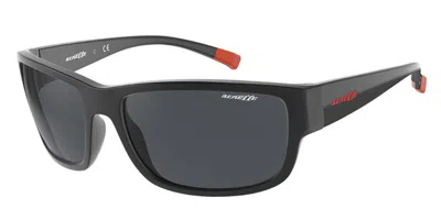 Arnette An4256 Bushwick 275887 Men's Sunglasses Black Size 62 In Matte Black