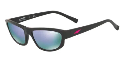 Arnette An4260 Lost Boy 01/4v Men's Sunglasses Black Size 56 In Blue