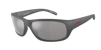 Arnette An4290 Uka-uka 28706g Men's Sunglasses Grey Size 63
