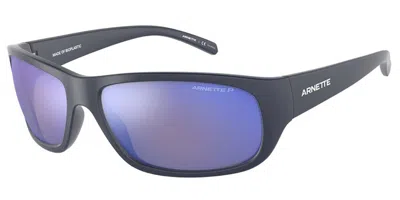 Arnette An4290 Uka-uka Polarized 275922 Occhiali Da Sole Blu Per Uomo In Blue