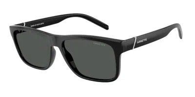 Arnette An4298 Bandra 275387 Men's Sunglasses Black Size 55