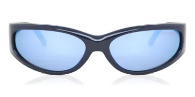 Arnette An4302 Catfish Polarized 275422 Men's Sunglasses Blue Size 62