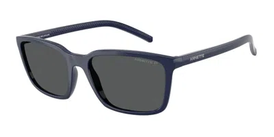 Arnette An4311 Polarized 275481 Men's Sunglasses Blue Size 56