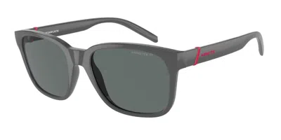 Arnette An4320 Surry H Polarized 287081 Men's Sunglasses Grey Size 55 In Dark Grey