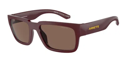 Arnette An4326u Samhty 290573 Men's Sunglasses Burgundy Size 55