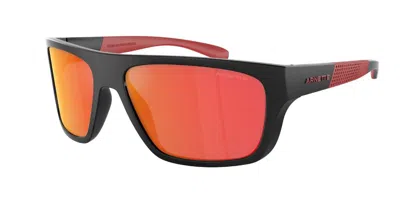 Arnette An4330 Hijiki 27536q Men's Sunglasses Black Size 63