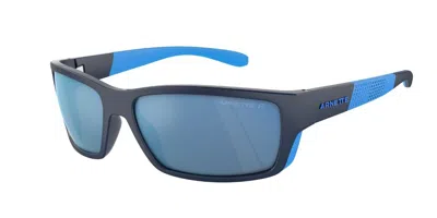 Arnette An4336 Frambuesa Polarized 275422 Men's Sunglasses Blue Size 61