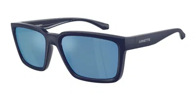 Arnette An4346 Plot Twist Polarized 275922 Men's Sunglasses Blue Size 57