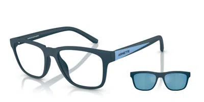 Arnette An4347u Turbine With Clip-on Men's Glasses, Blue, Size 54