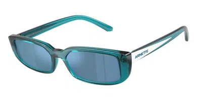 Arnette An4348 Jet Polarized 296822 Men's Sunglasses Blue Size 55