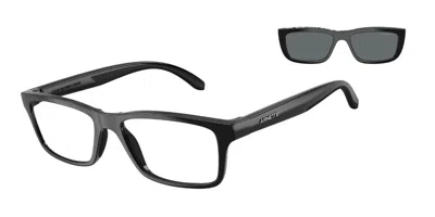 Arnette An4356 Graf With Clip-on Men's Glasses, Black, Size 54