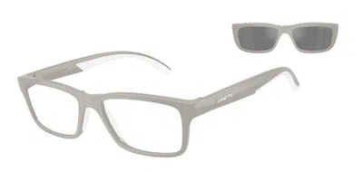 Arnette An4356 Graf With Clip-on Men's Glasses, Grey, Size 54 In Gray