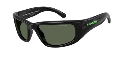 Arnette An4358 Zyme 290071 Men's Sunglasses Black Size 58 In Transparent