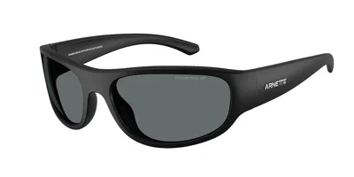 Arnette An4361 Gondo Polarized 290081 Men's Sunglasses Black Size 61