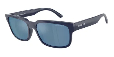 Arnette An4362 Twister Polarized 275422 Men's Sunglasses Blue Size 57