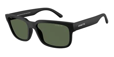 Arnette An4362 Twister Polarized 29009a Men's Sunglasses Black Size 57