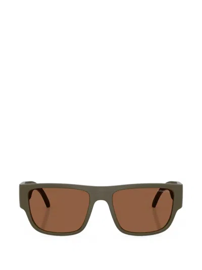 Arnette An4377 Squared-frame Sunglasses In Green