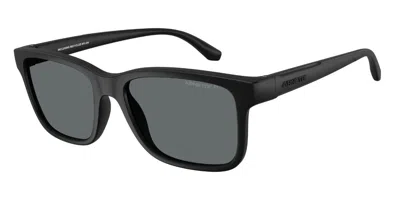 Arnette An4378 Polarized 290081 Men's Sunglasses Black Size 56