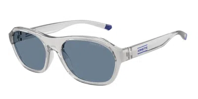 Arnette An4380 Polarized 28582v Men's Sunglasses Grey Size 55 In Gray