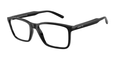 Arnette An7208 Nakki 2900 Men's Glasses Black Size 54 - Free Lenses - Blue Light Block Available In Recycled Black