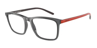 Arnette An7209 Frogface Men's Glasses, Clear, Size 54 In Gray