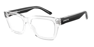 Arnette An7228 Cold Heart Men's Glasses, Clear, Size 53 In Transparent