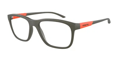 Arnette An7239 Wobani 2854 Men's Glasses Green Size 54 - Free Lenses - Blue Light Block Available In Matte Military Green