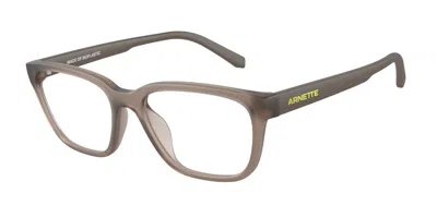 Arnette An7250u Pheobe 2906 Men's Glasses Brown Size 52 - Free Lenses - Blue Light Block Available In Transparent